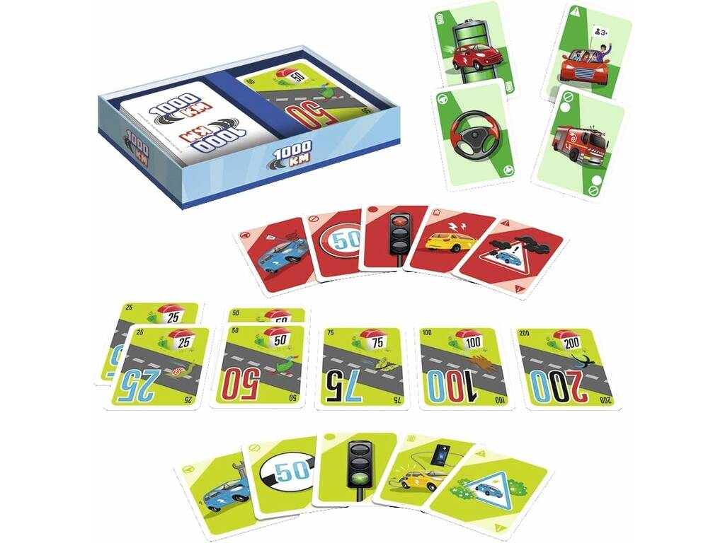 Gioco di carte 1000 km Diset 19941