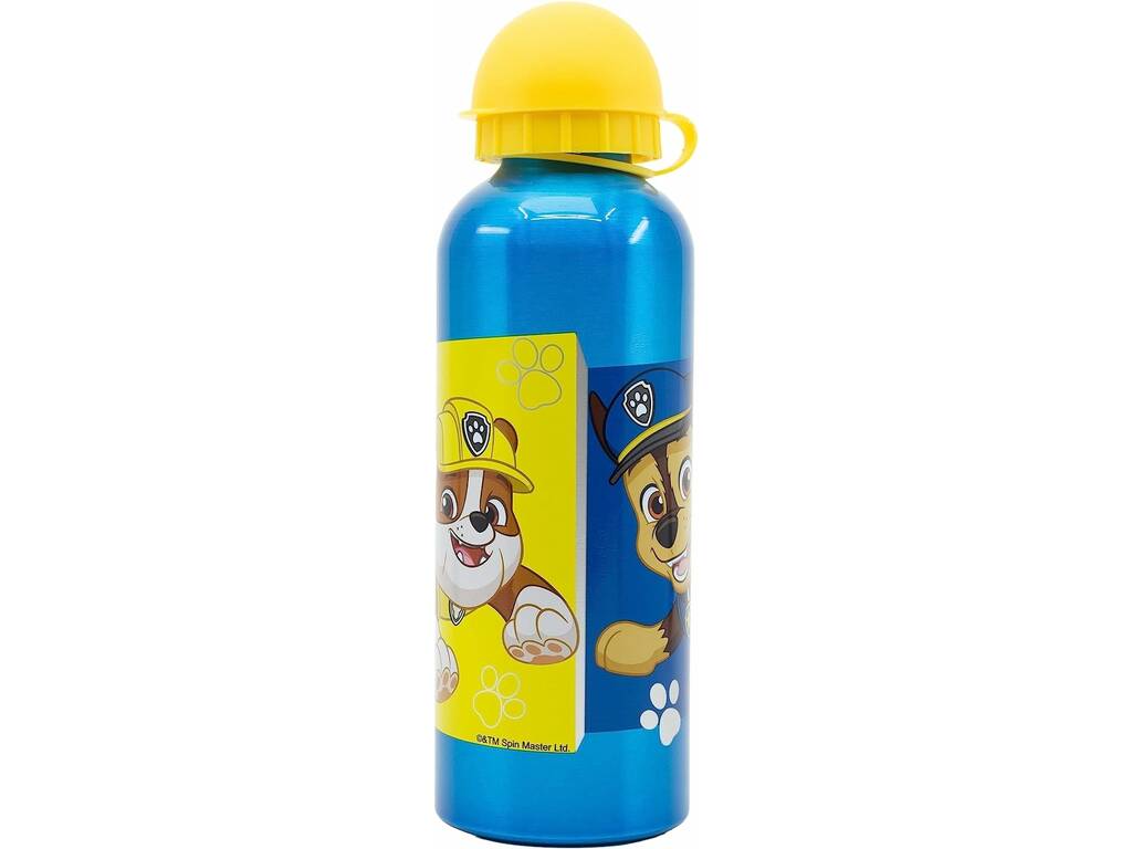 Bottiglia piccola in alluminio 400 ml. Paw Patrol Pup Power di Stor 74634