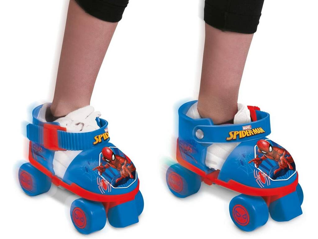 Spiderman Set Pattini e protezioni di Smoby 18390