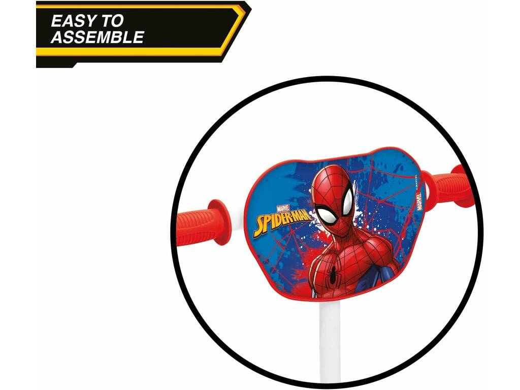 Monopattino a 3 ruote Spiderman di Mondo 28692