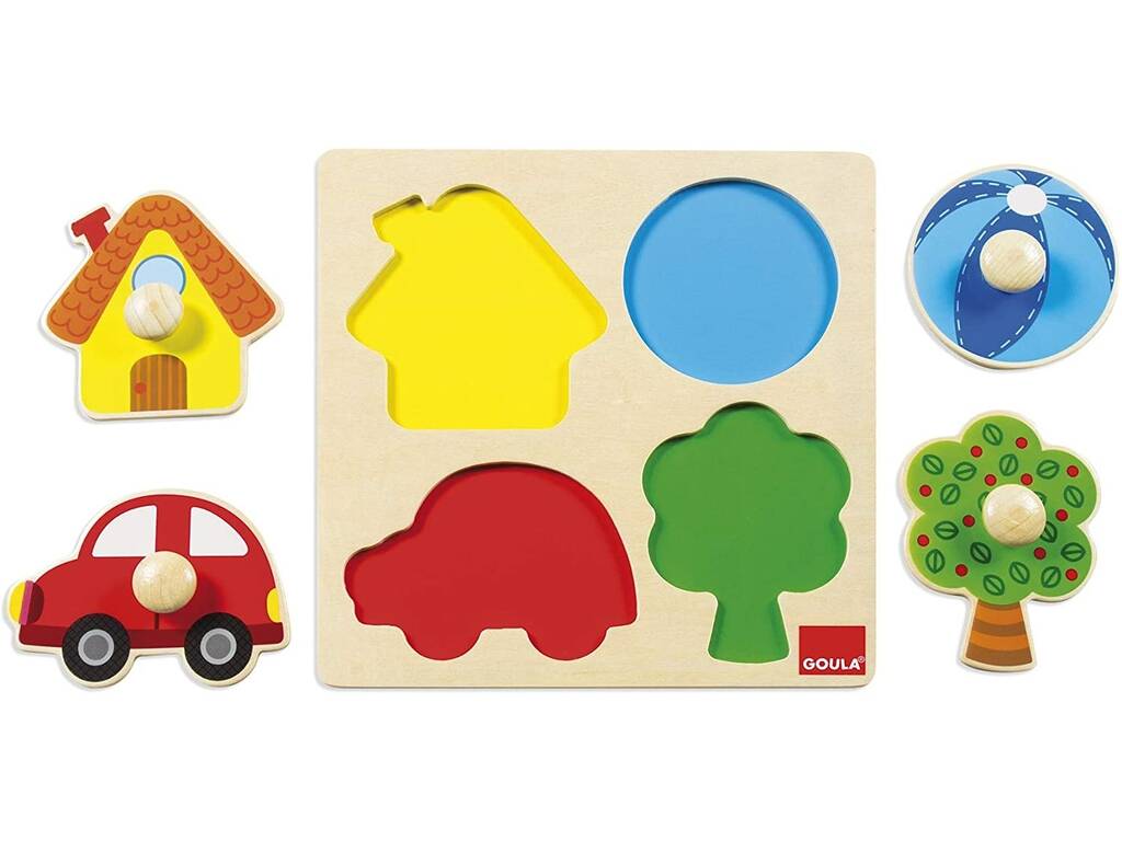  Puzzle Goula Bois Color Diset 53015 