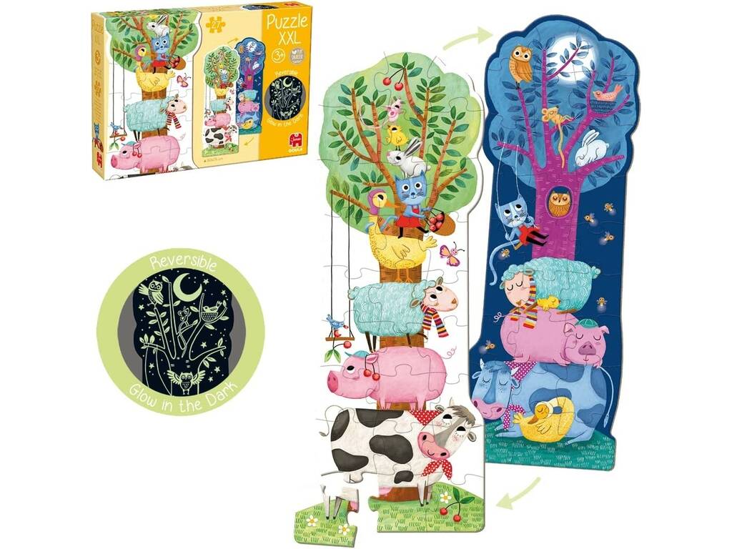Puzzle XXL Reversibile con luce di Goula 50217