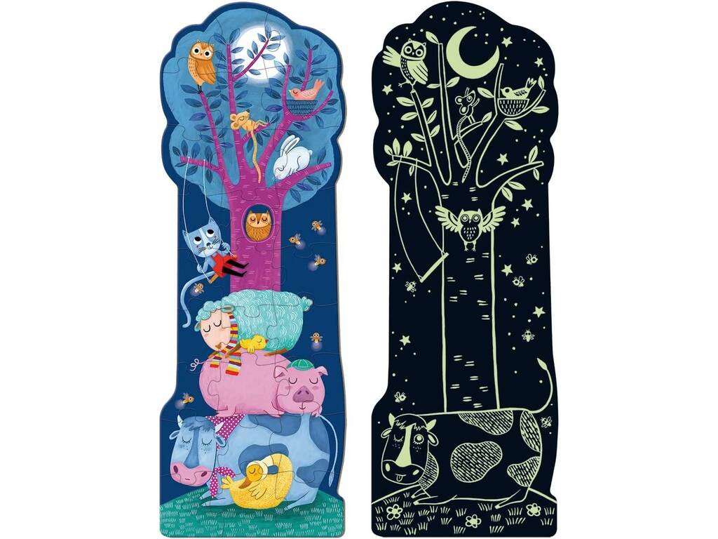 Puzzle XXL Reversibile con luce di Goula 50217