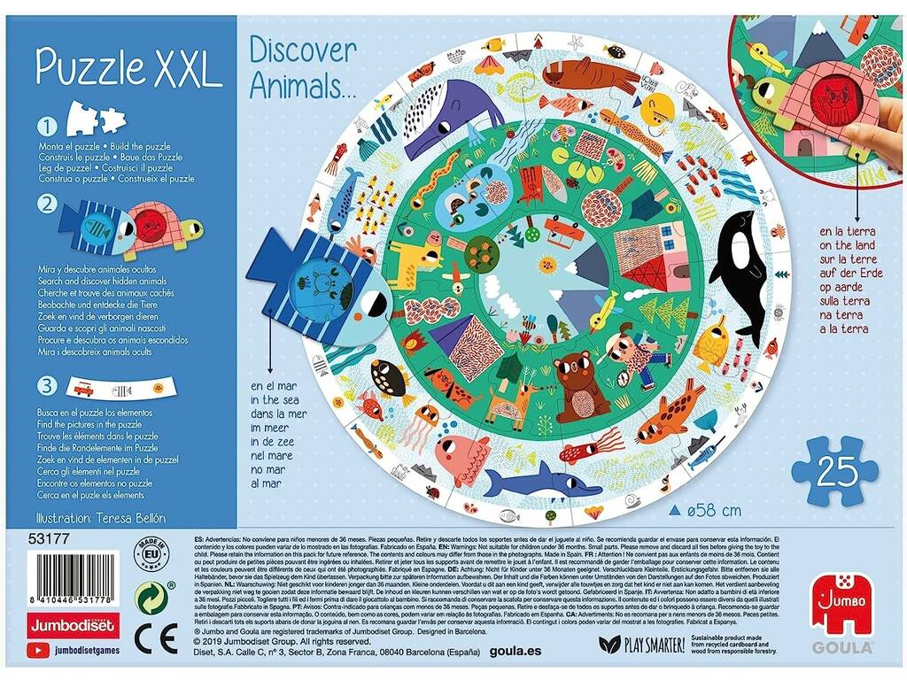 XXL Découvrir les animaux de Goula Puzzle 53177