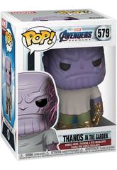 Funko Pop Marvel Avengers Endgame Thanos im Garten mit Schaukelkopf Funko 45141