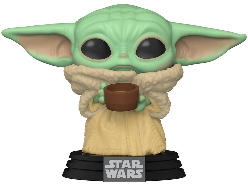 Funko Pop Star Wars The Mandalorian The Child con Tazza e testa oscillante Funko 49933