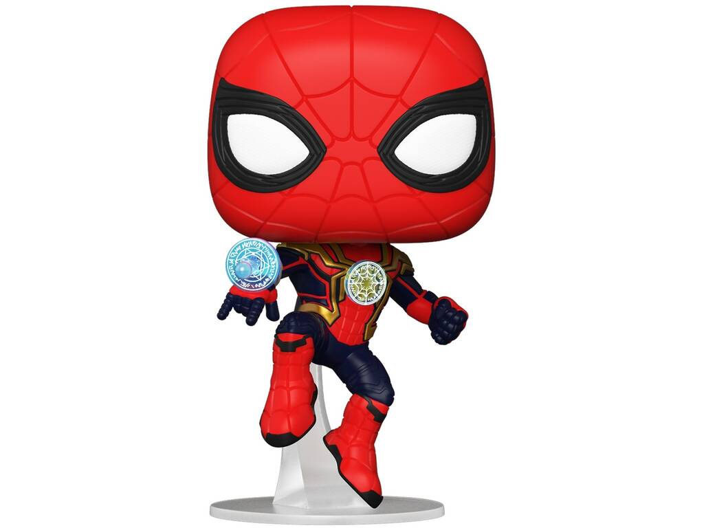 Funko Pop Marvel Spiderman No Way Home Spiderman Integrated Suit con Testa Oscillante Funko 56829