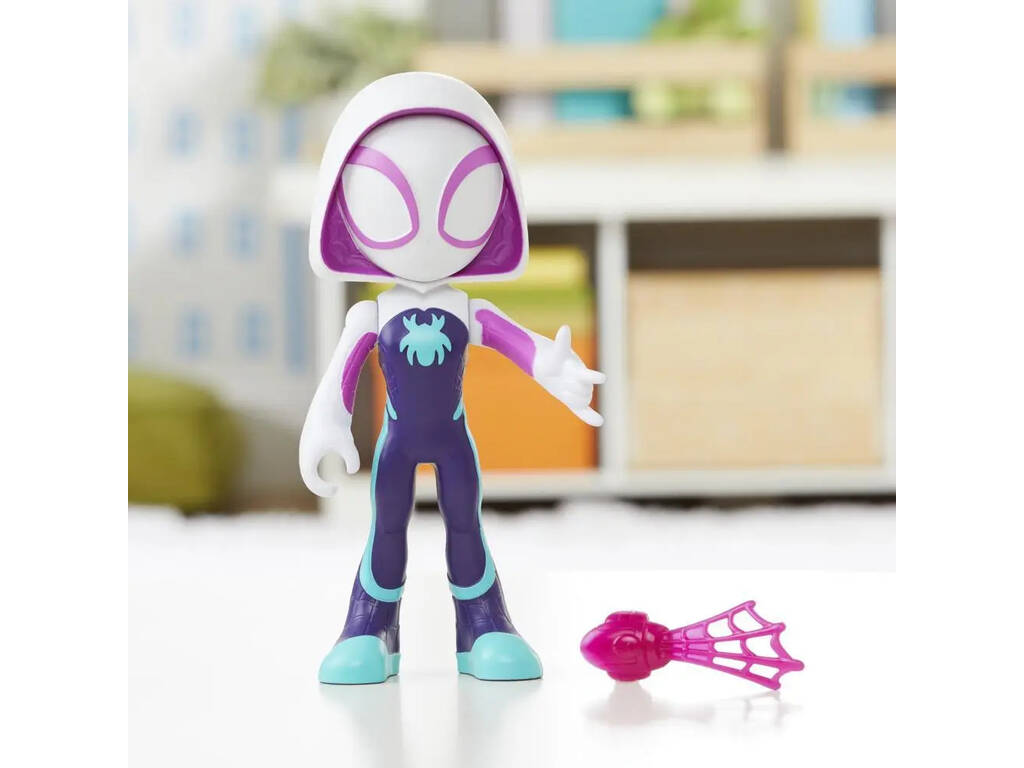 Marvel Spidey And His Amazing Friends Figura Ghost Spider Hasbro F3987