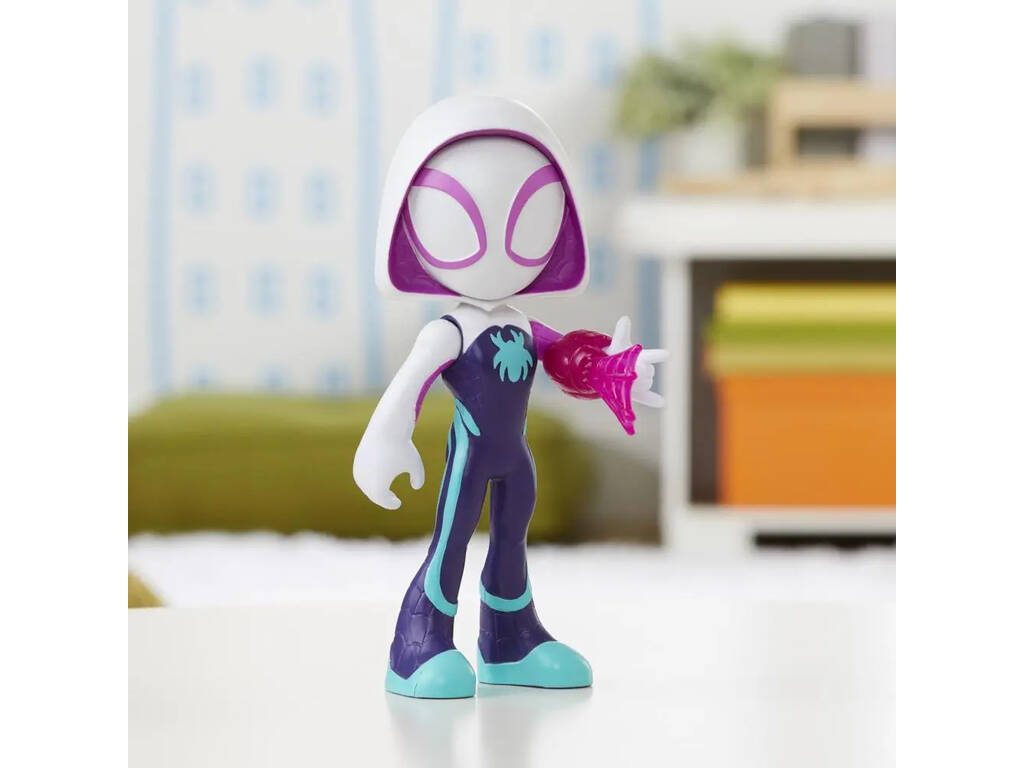Marvel Spidey And His Amazing Friends Figura Ghost Spider Hasbro F3987