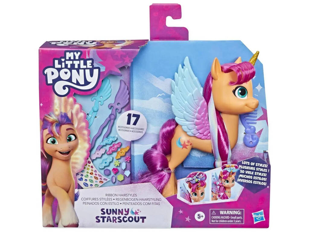My Little Pony Sunny Starscout Coiffures avec Style Hasbro F38735
