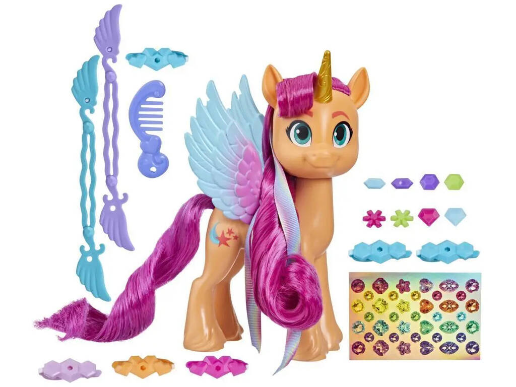 My Little Pony Sunny Starscout Coiffures avec Style Hasbro F38735