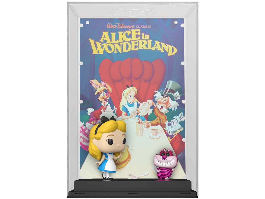 Funko Pop Disney 100 Alice avec Chat du Cheshire Poster Figure Funko 67497