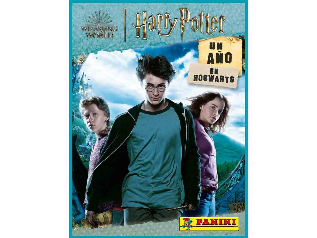 Harry Potter Une année à Poudlard Album de démarrage avec 4 enveloppes Panini