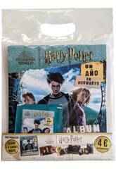 imagen Harry Potter Un anno in Hogwarts Starter Pack Album con 4 Bustine Panini