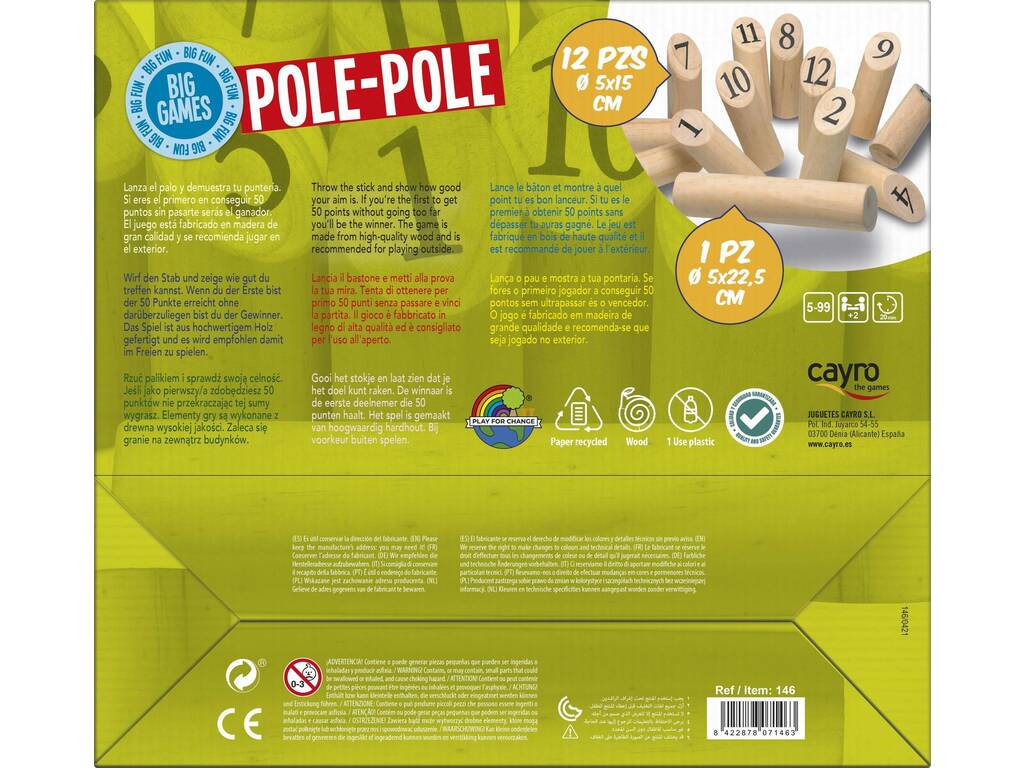 Pole Pole Legno Cayro 146