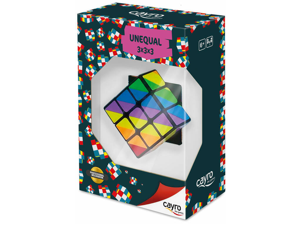 Cubo magico Unequal 3X3X3 Cayro YJ8313