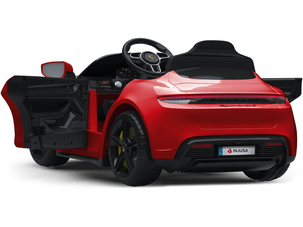 Coche Descapotable Porsche Taycan Radio Control a Batería 12v. Injusa 7200