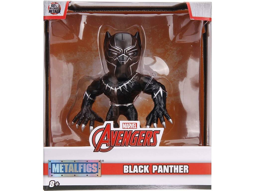Marvel Avengers Metal Figure Black Panther 10 cm. Simba 253221002