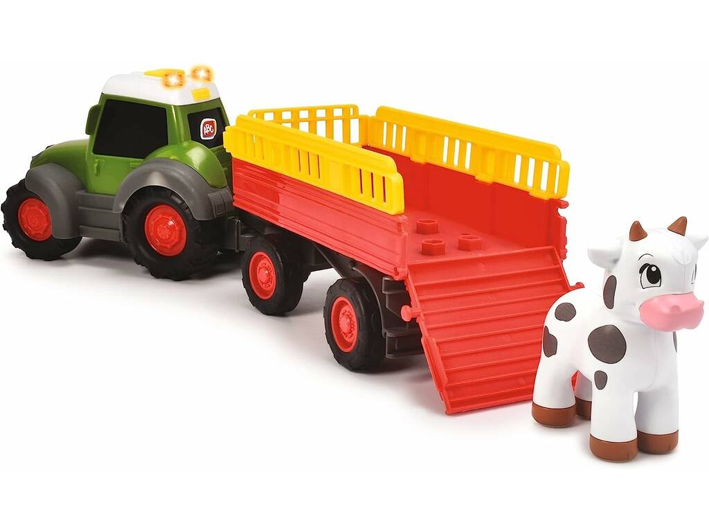 Trattore Fendt Trailer di Animali 30 cm. Simba 204115001