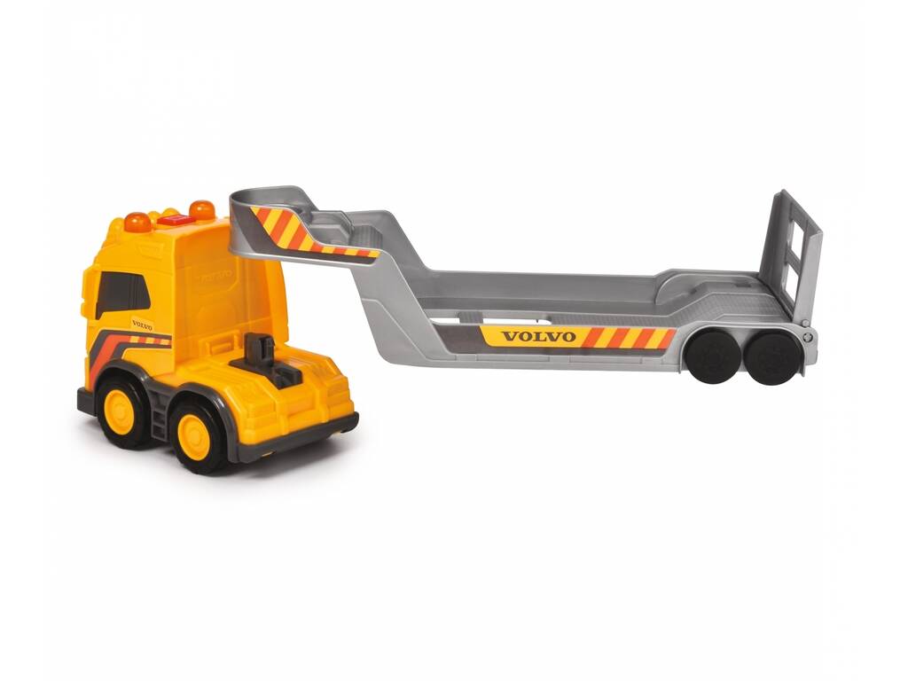 Rimorchio Volvo con Escavatore Luce e Suono 32 cm. Simba 203725008