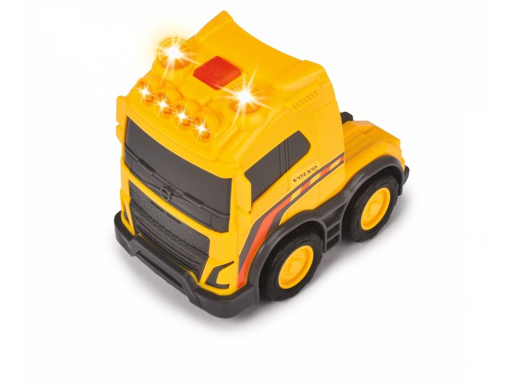 Rimorchio Volvo con Escavatore Luce e Suono 32 cm. Simba 203725008