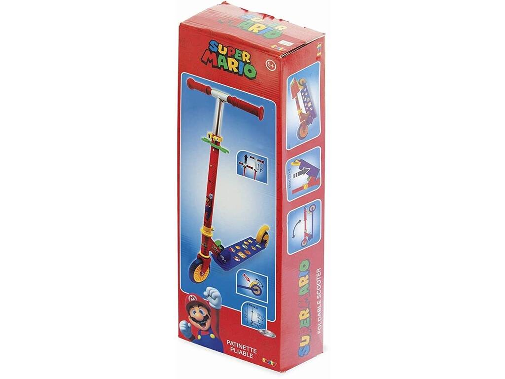 Trotinete 2 Rodas Super Mario de Smoby 7600750373