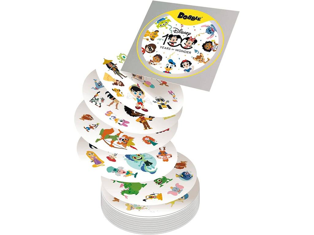 Dobble 100 Disney Edizione limitata Asmodee DOBD10008ML4
