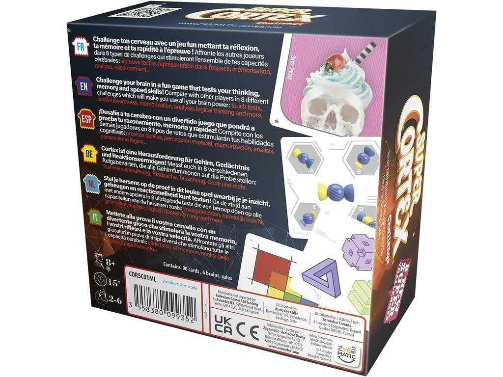 Super Cortex Challenge Asmodee CORSC01ESPT