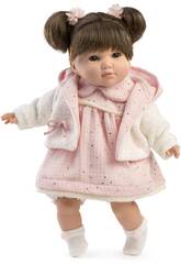 Sandra Poupée parlante 42 cm. Veste Berbesa rose 4423