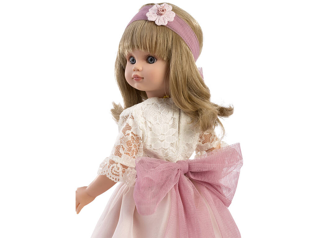 Bambola comunione Fany Bionda 40 cm. chiacchierona con candela Berbesa 4614V