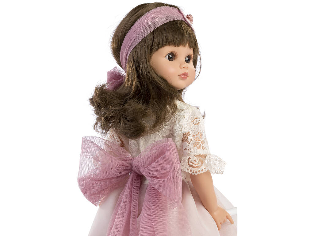 Bambola Comunione Fany Bruna 40 cm. chiacchierona con candela Berbesa 4615V