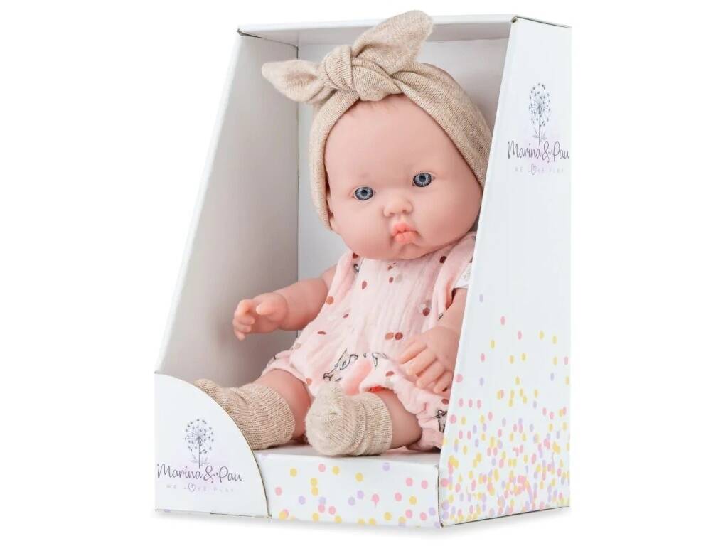 Bambola 28 cm. Betty Baby Nature Rosa Marina & Pau 322