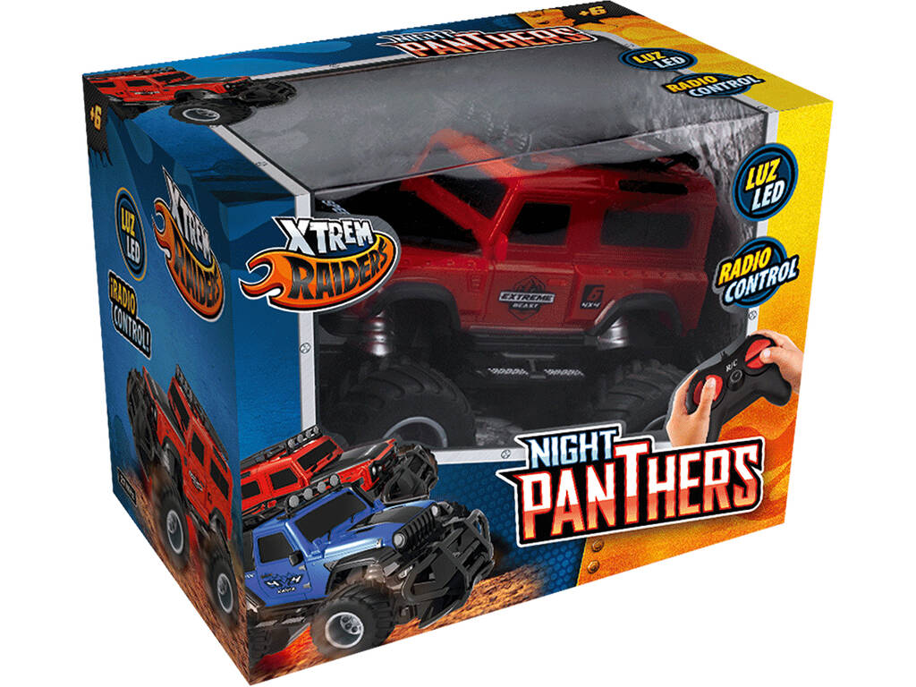 Auto radiocomandata Veicolo fuoristrada Night Panthers World Brands XT180911