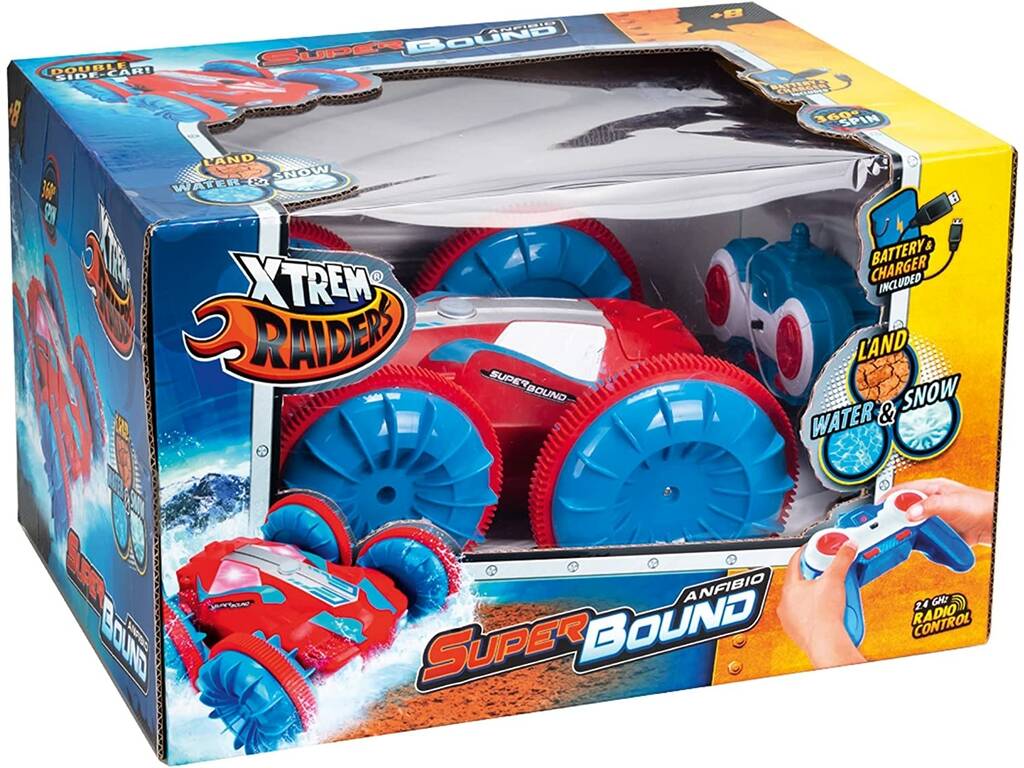 Radio Control Xtreme Raiders SuperBound Amphibious World Brands XT180809