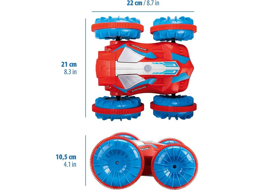 Radio Control Xtreme Raiders SuperBound Amphibious World Brands XT180809