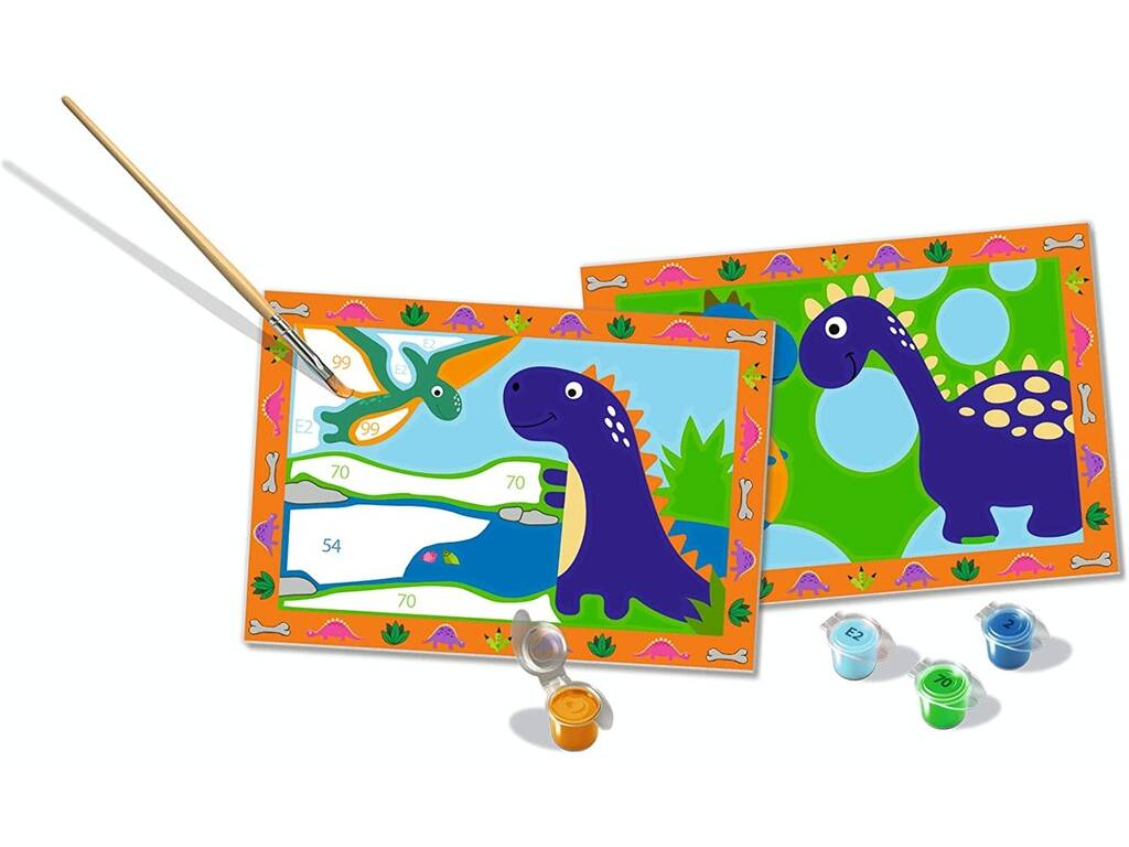 Creart L'Île aux Dinosaures Ravensburger 23554 