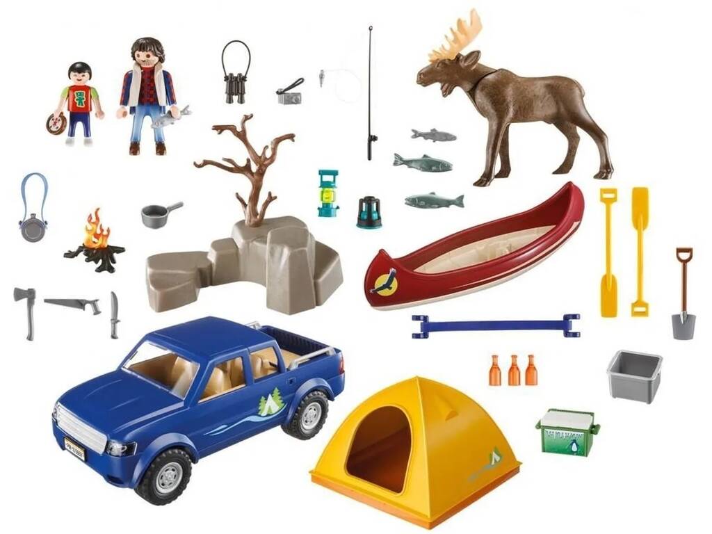 Playmobil Wild Life Club Set da campeggio Playmobil 5669