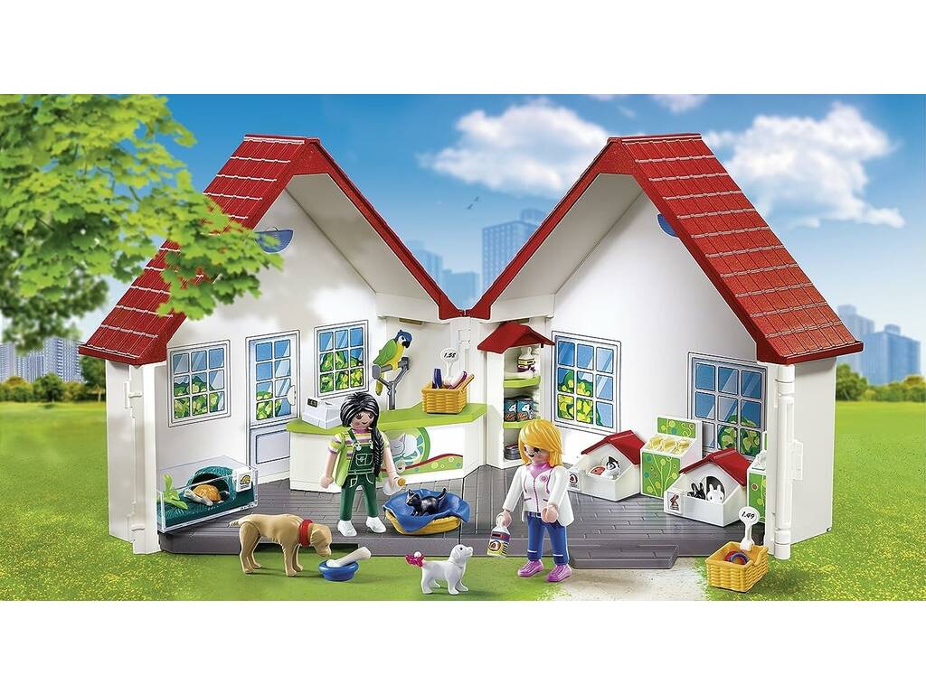 Playmobil City Life Pet Shop Ploymobil Pet Shop Ploymobil Case 5633