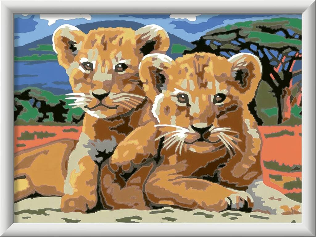 Creart Cuccioli di leone Ravensburger 23616