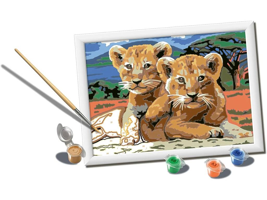 Creart Cuccioli di leone Ravensburger 23616
