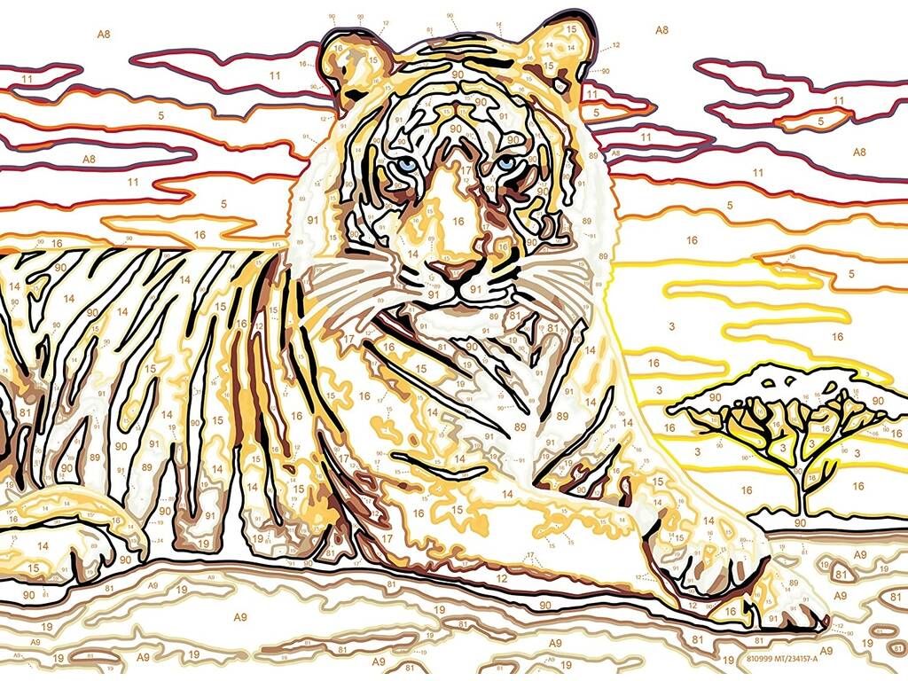 Creart Tigre Ravensburger 28937