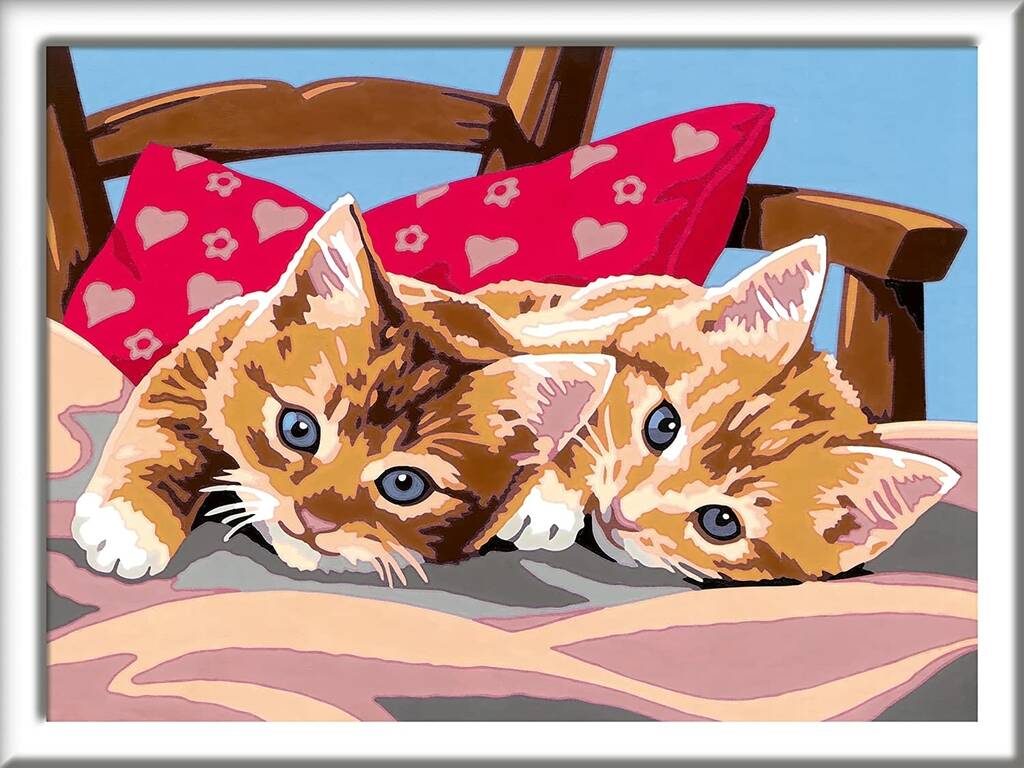 Creart Gattini sul cuscino Ravensburger 28938