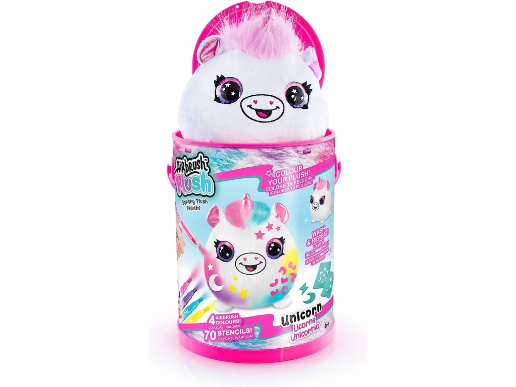 Airbrush Plush Colora il tuo peluche Canal Toys OFG266