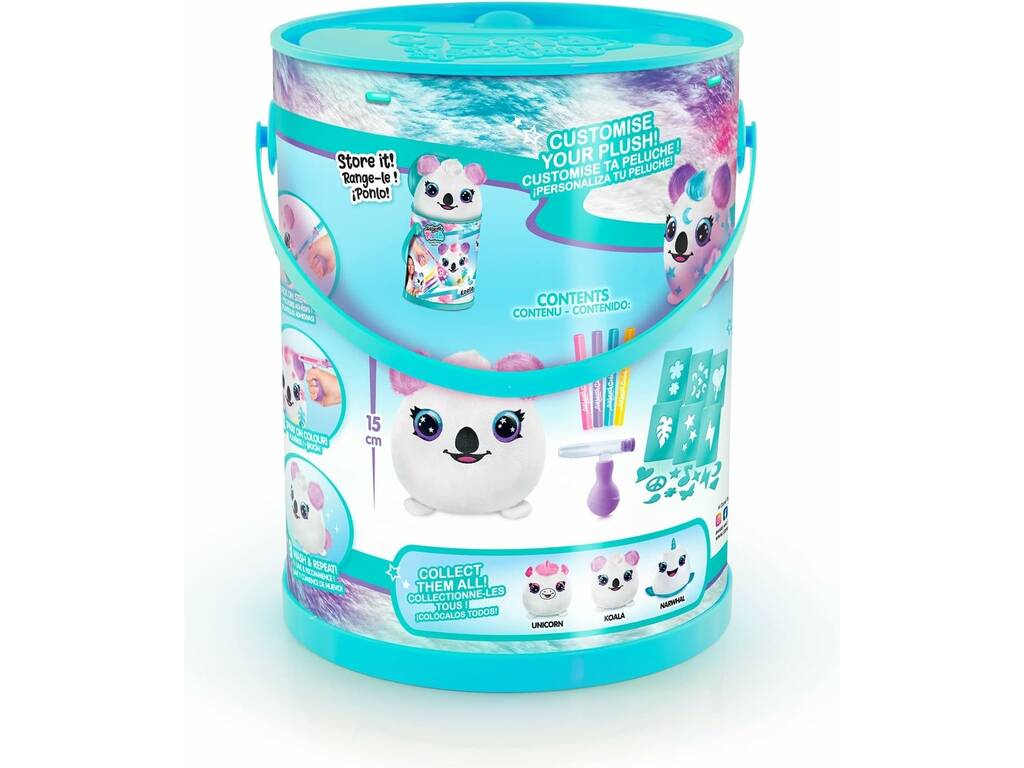 Airbrush Plush Colora il tuo peluche Canal Toys OFG266