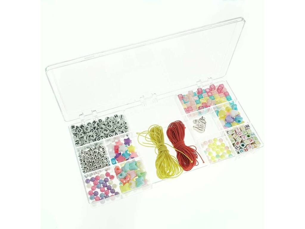  Set Perles Abc Licorne 500 Pièces de Nice Group 87001 