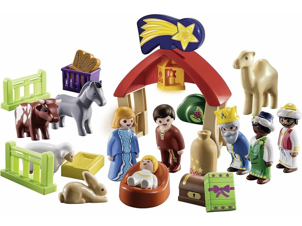 Playmobil 1,2,3 Il mio primo presepe di Playmobil 71140
