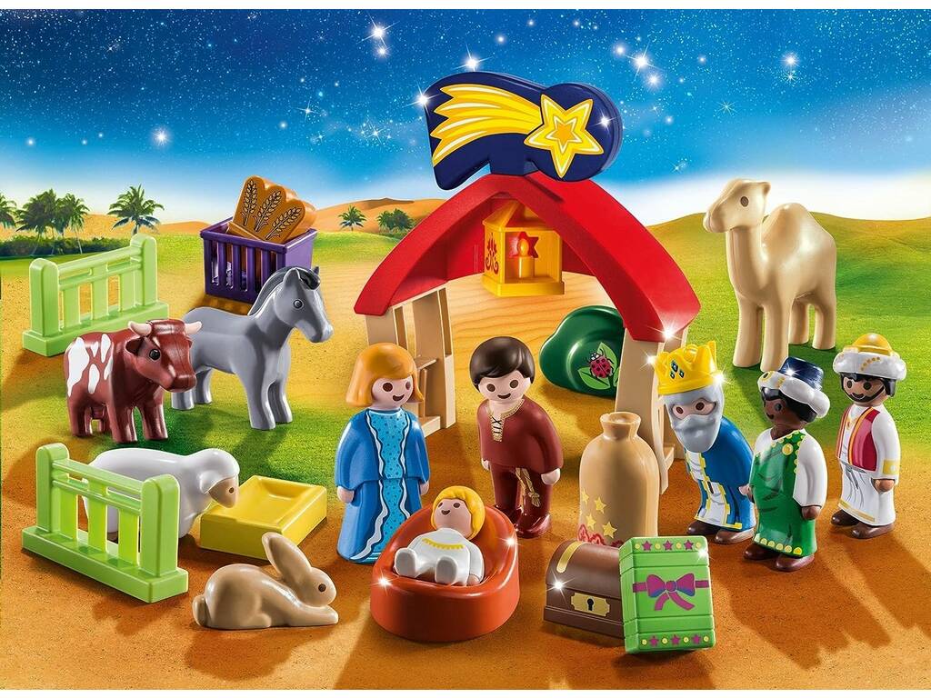 Playmobil 1,2,3 Il mio primo presepe di Playmobil 71140