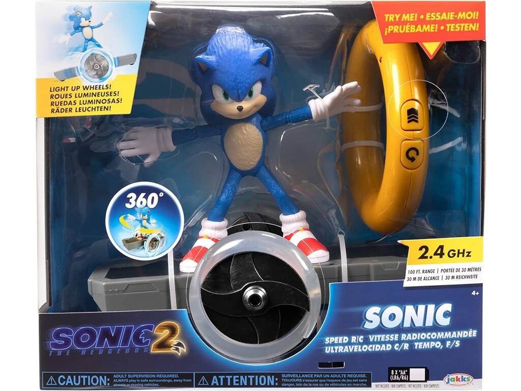 Radio Control Sonic 2 Speed Jakks 409248