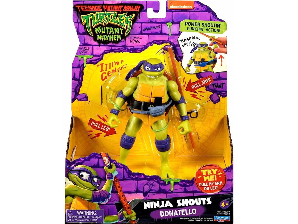 Tortues Ninja Chaos Mutant Figurine Deluxe Famosa TU800000