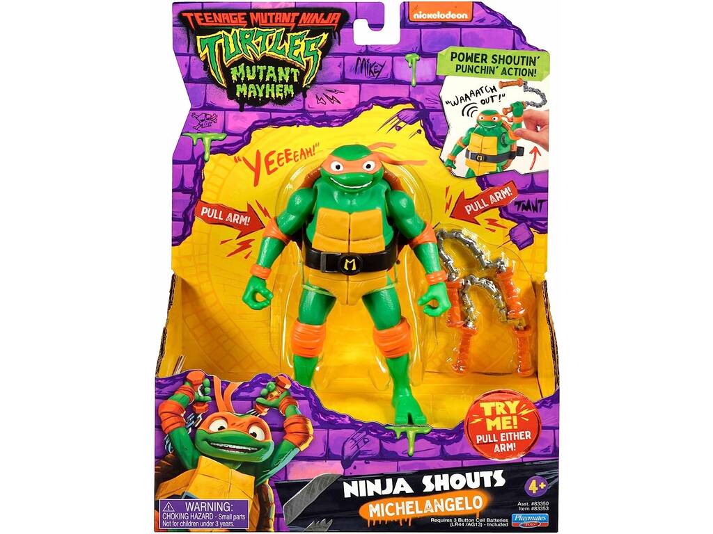Tortues Ninja Chaos Mutant Figurine Deluxe Famosa TU800000
